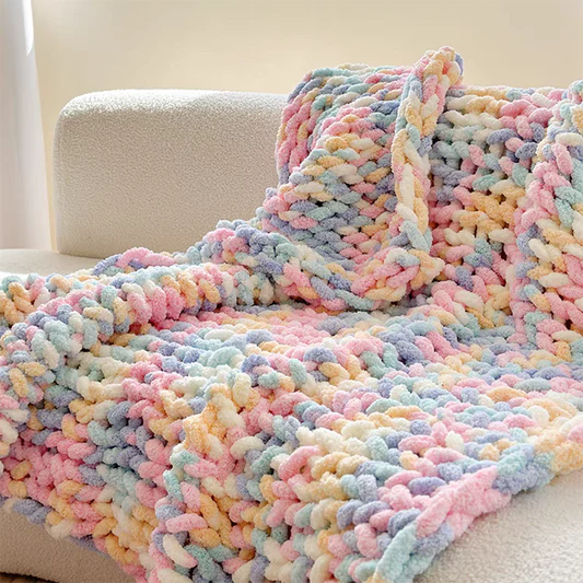 Chunky Knit Blankets.