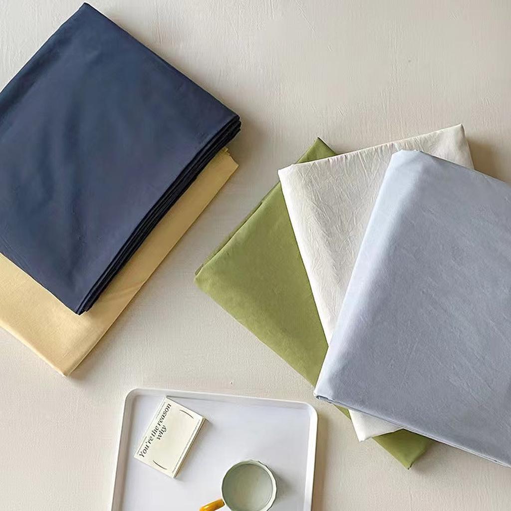 Washed Cotton Sheet Set - 14 colors