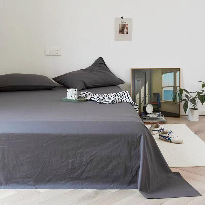 Washed Cotton Sheet Set - 14 colors