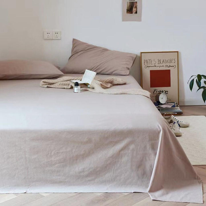 Washed Cotton Sheet Set - 14 colors