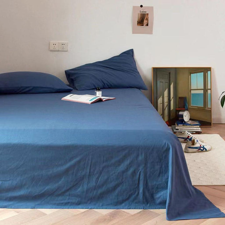 Washed Cotton Sheet Set - 14 colors