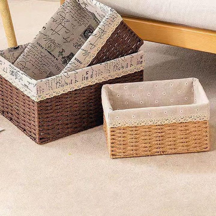 Wicker Decorative Storage